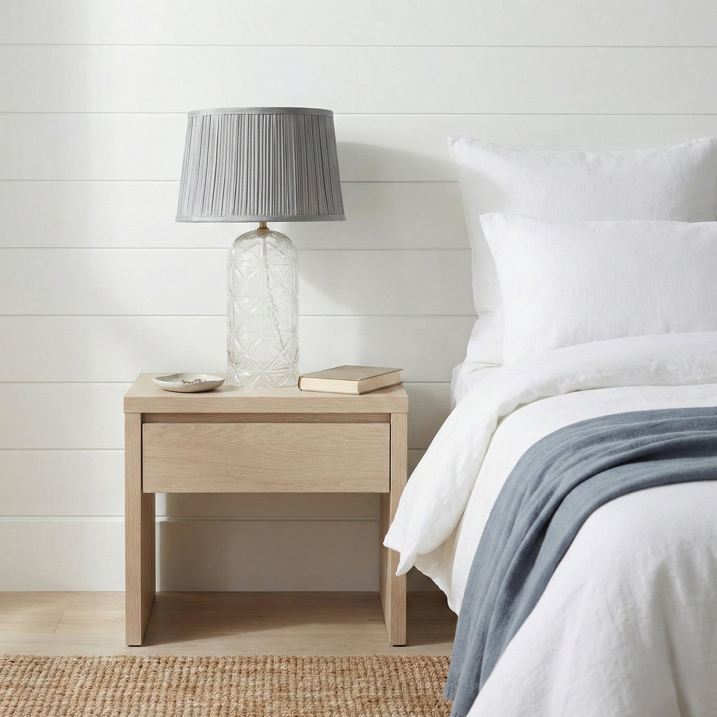 High Quality Hotel European Modern Bed Side Nightstand Decorative Led