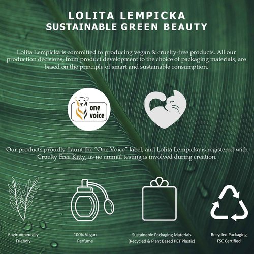 Lolita Lempicka Green Lover Eau De Toilette Spray for Men - Fresh Masculine Scent w/ Notes of Gin, Juniper, & Peppermint - Ideal for Daily Wear and Special Events - 3.4 Oz