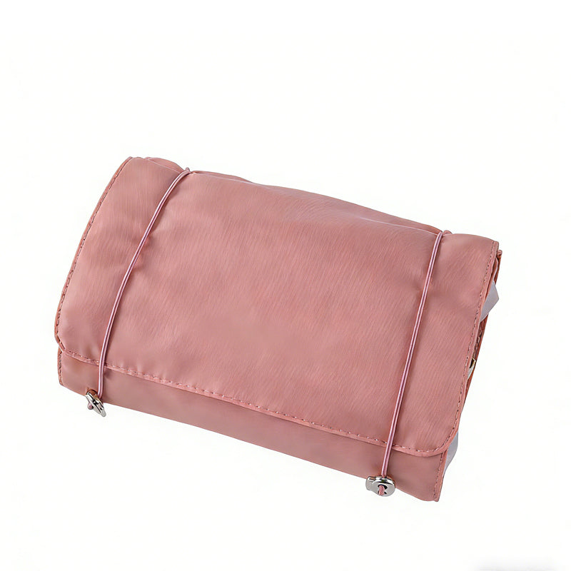 4-in-1 Foldable Travel Makeup Bag - Removable Cosmetic Toiletry Organizer
