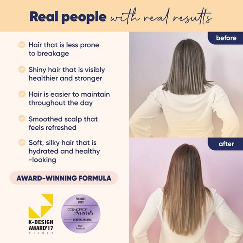 Moerie Volumizing Shampoo and Conditioner for Hair Loss - Thickening Products with Ingredients of Natural Origin - Over 100 Active Ingredients for Thick, Long, Luscious Hair, Double Set