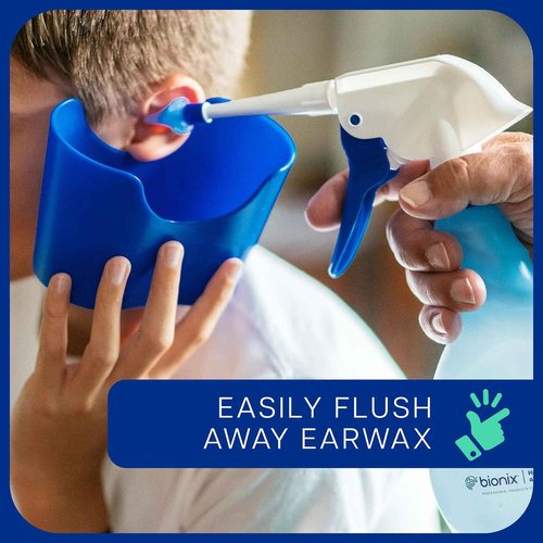 Bionix - OtoClear Ear SprayWash Kit, Easy-to-Use, Ideal for Healthcare Providers, Soft & Flexible (22- Piece Set)