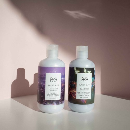 R+Co Sunset Blvd Daily Blonde Shampoo + Conditioner Duo 8.5 Fl Oz (Set of 2)