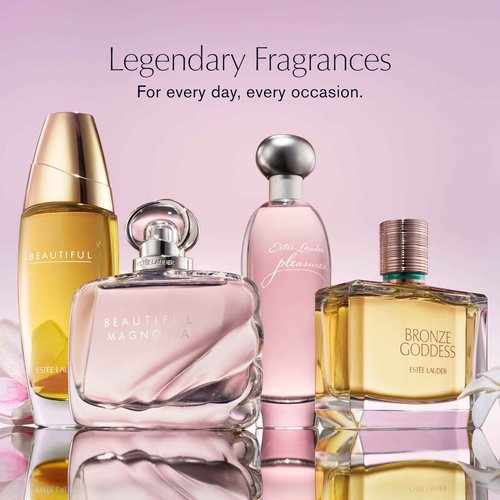 Estée Lauder Beautiful Eau de Parfum Spray with Notes of Rose, Lily, Tuberose & Orange Flower | Perfumes for Women, 2.5 Fl Oz