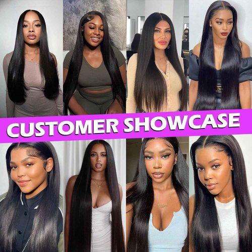 12A Human Hair Bundles 18 20 22 Inch Straight Bundles Human Hair 100% Unprocessed Brazilian Virgin Weave 3 Bundles Deals Thick & Tangle Free…