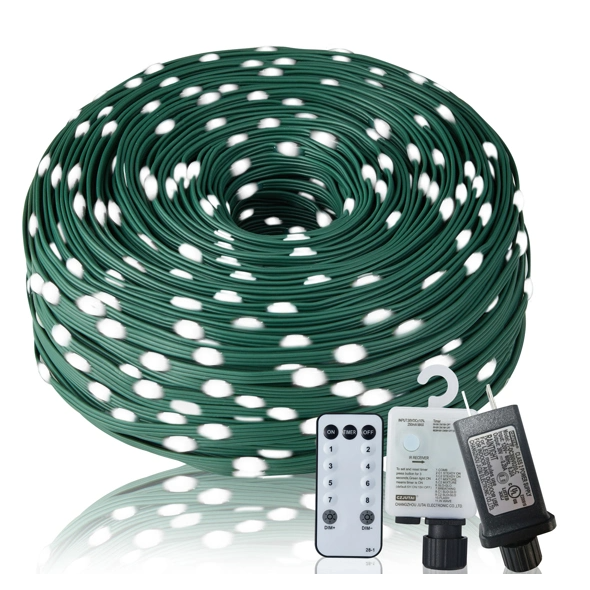 328Ft Outdoor Christmas Rope Lights - 1000 LED Dimmable String Lights
