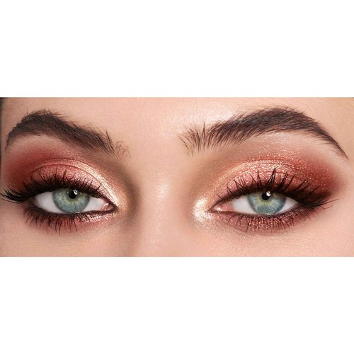 Charlotte Tilbury Pillow Talk Luxury Palette Eyeshadow - Shimmer, Metallic & Satin Matte Eyeshadow Quad with a Rich Powder Formula - Includes 4 Complementary Shades - Palette of Pops