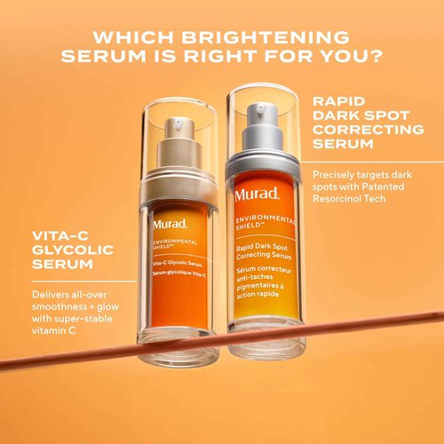 Murad Vita-C Glycolic Serum - Advanced Brightening Vitamin C and Glycolic Acid Face Serum for Improved Skin Tone and Texture - Gold-Stabilized Vitamin C for Enhanced Efficacy and Potency - 1 Fl Oz
