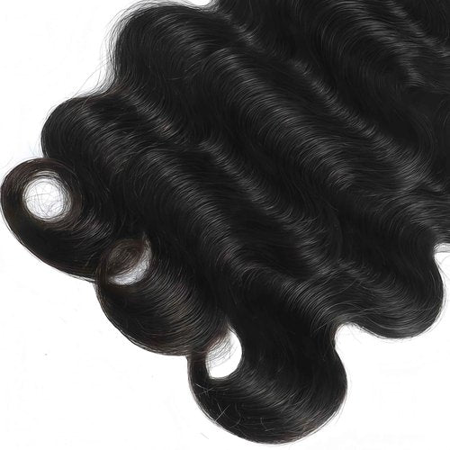 KODRHAR Bundles Human Hair Body Wave 18 20 22 Inch Bundles Human Hair 12A Grade Brazilian Virgin Raw Weave Bundles Human hair 3 Bundles Body Wave Human Hair Extensions for Women Natural Black