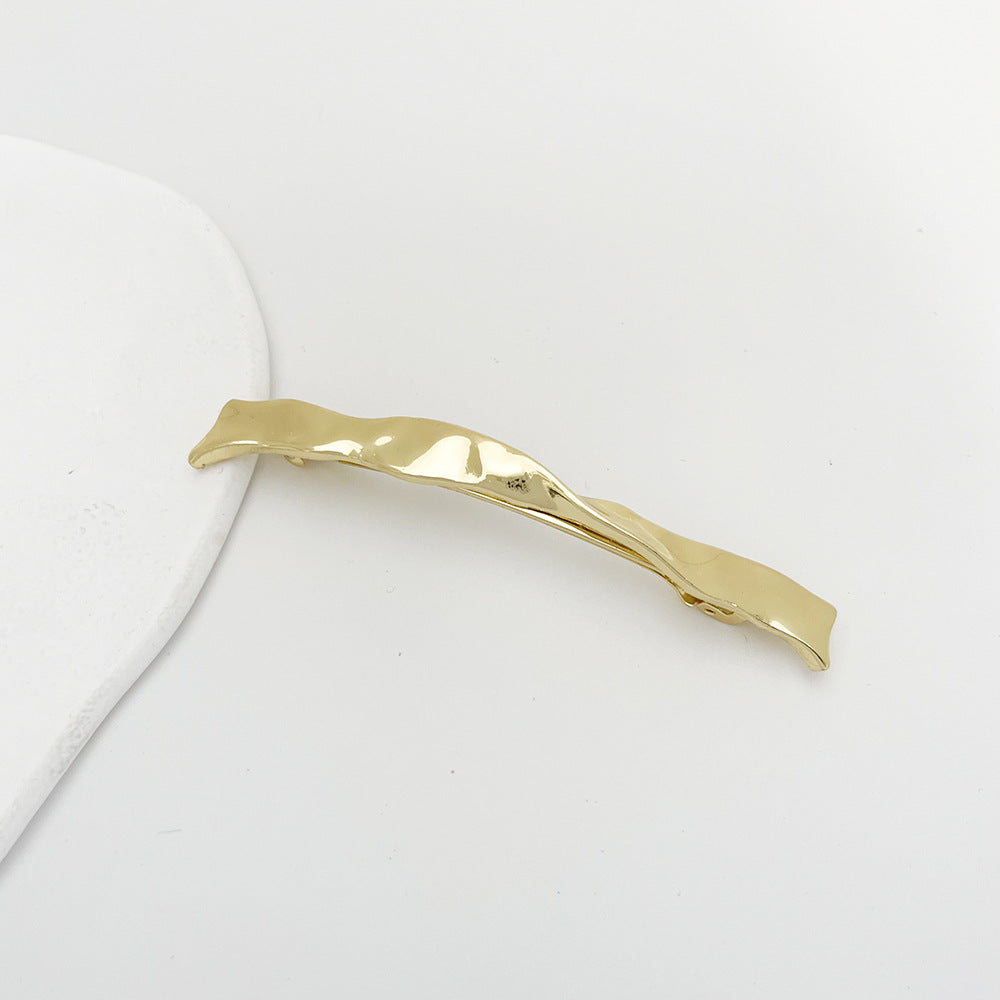 Alloy Hair Barrette Clip - Gold & Silver Styles