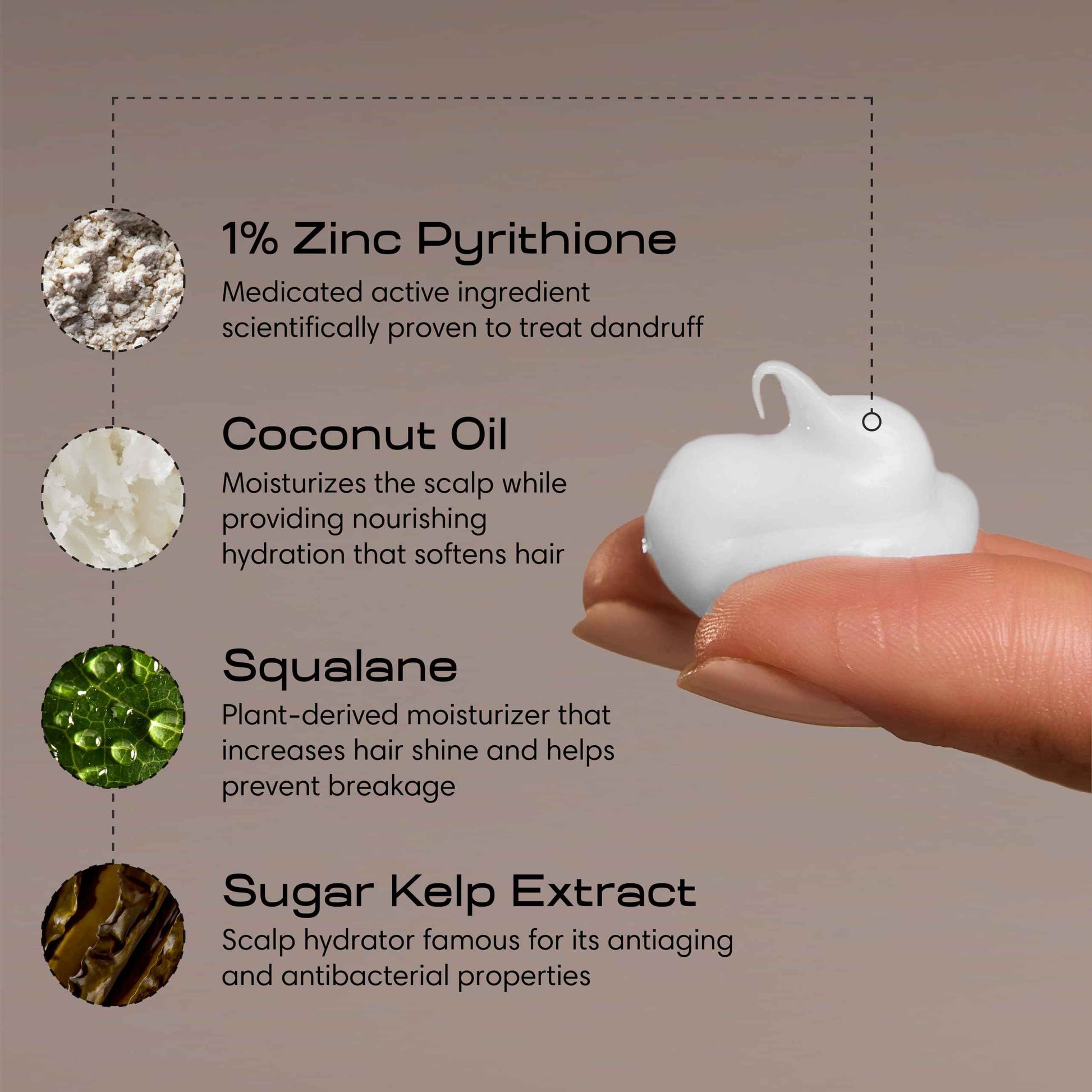 Jupiter Anti Dandruff Shampoo, Conditioner & Serum for Flaky, Itchy, Oily & Dry Scalp - Nourishes Scalp, Reduces Breakage & Flakes - Color-Safe, Sulfate-Free, Paraben-Free