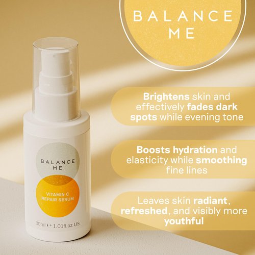 Balance Me Renew + Revitalise Skin Care Set, Includes Vitamin C Repair Serum & Wonder Eye Cream, Skin Care Kit with 2 Award Winning Products