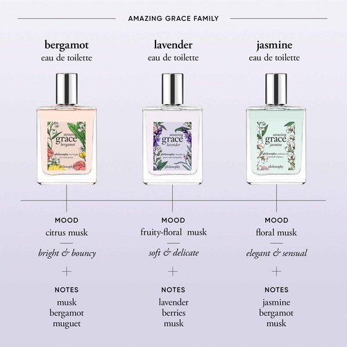 philosophy amazing grace lavender eau de toilette 4 fl oz