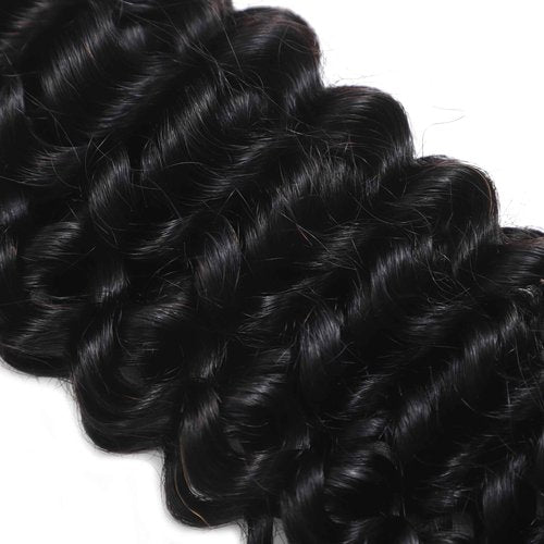 Human Braiding Hair for Boho Braids 3 Bundles 150g 20Inch Water Wave Human Hair Braiding Hair 12A Brazilian Virgin No Weft Hair Extensions for Bohemian Knotless Braids Bulk Human Hair for Braiding