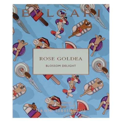 Bvlgari Rose Goldea Blossom Delight for Women - 2 Pc Gift Set 2.5oz EDP Spray, 0.5oz EDP Spray
