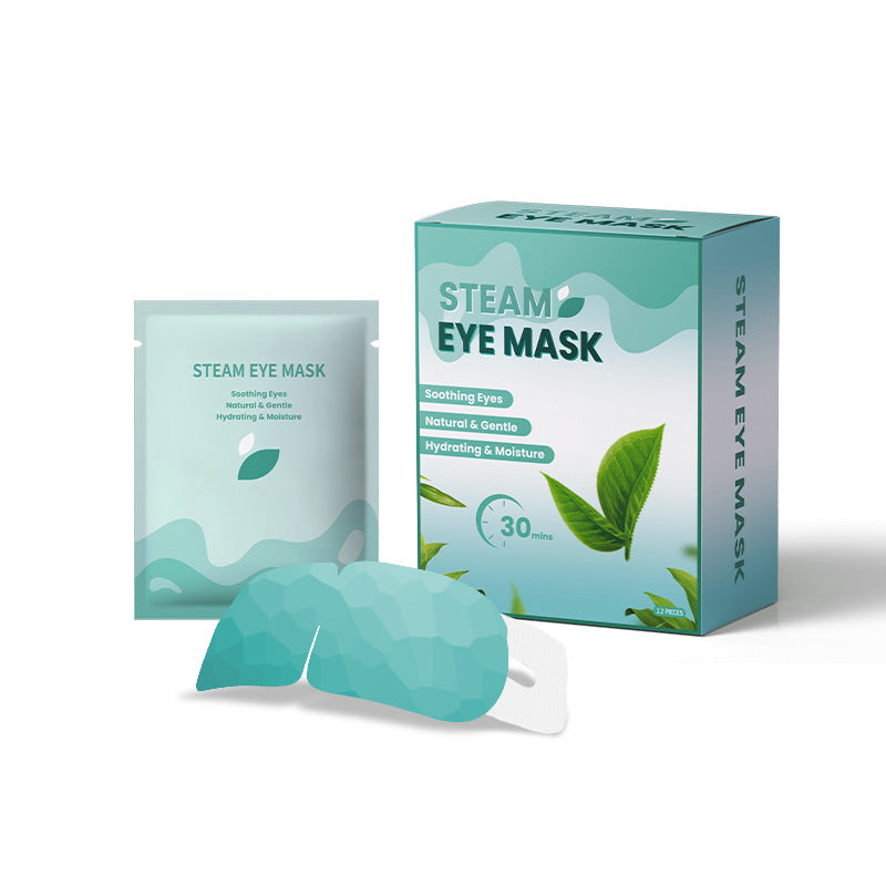 Self-Heating Blackout Eye Mask for Relaxation and Sleep - Hot Compress