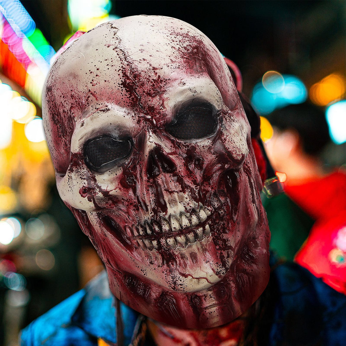 Horror Latex Mask Headgear - Festival Props