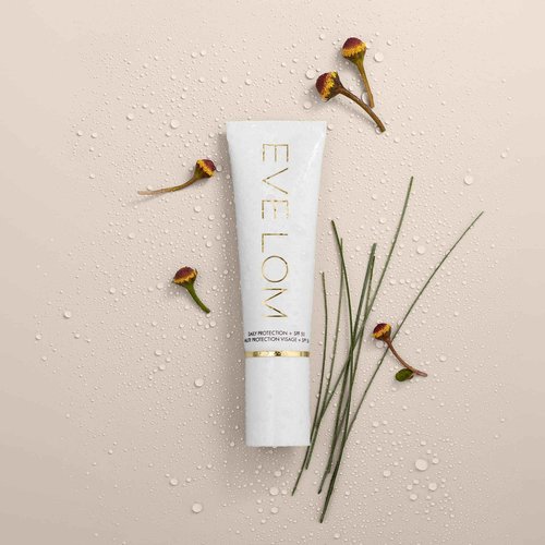 EVE LOM Daily Protection SPF 50 Facial Sunscreen - Face Moisturizer Protects, Repairs & Hydrates Skin for 36 Hours - Antioxidant-Rich Formula with Niacinamide & Vitamin C - 50ml