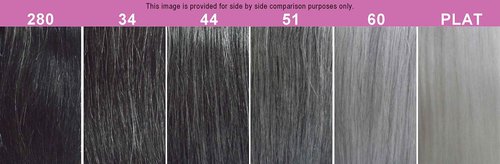 FOXY SALON WEAVE - STRAIGHT10 (Foxy Silver - Weave) - Human Hair Weave in 44