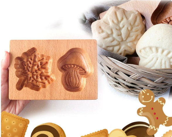 Cookie Cutter & Stamp Set for Baking - Provance Rose Style, Multiple Variants