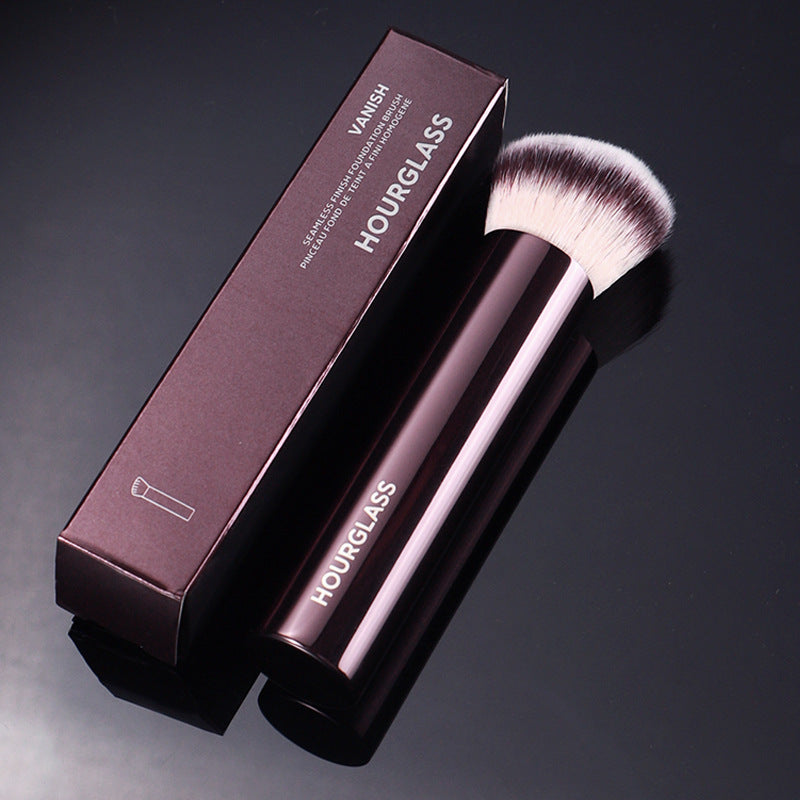 Inclined Flat Head Foundation Makeup Brush for Face Beauty Tool