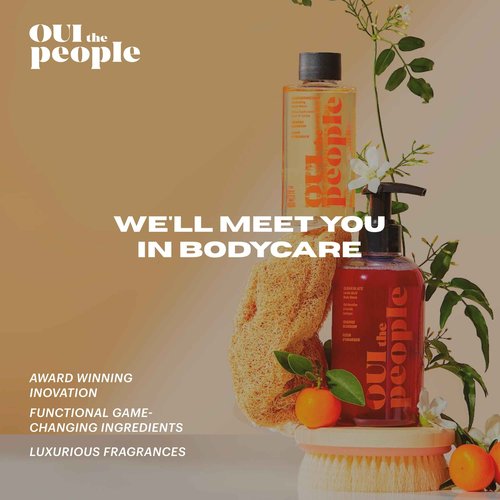 OUI the People FEATHERWEIGHT Hydrating Body Gloss, Orange Blossom Scent, Skin Barrier Boosting Body Glow Oil for Deep Hydration, Softens, Firms, and Enhances Skin Health, Shimmer Body Oil, 3.3 oz