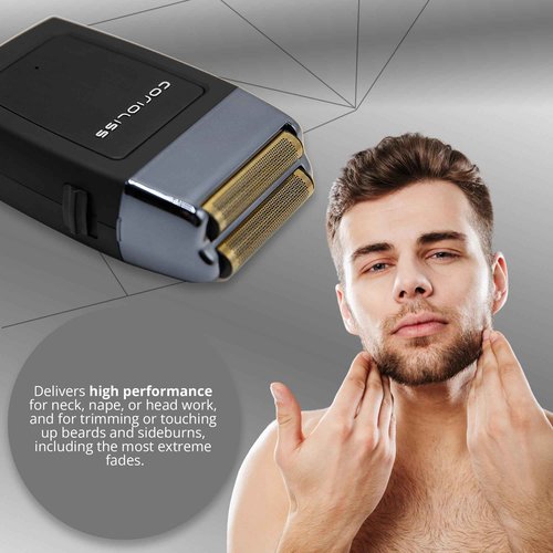 Corioliss The Shaver Electric for Men Precision Beard Titanium Foil Professional USB Cable