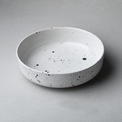 Ceramic Dinner Plate 8-20 Inches - Household Flatware for Dining