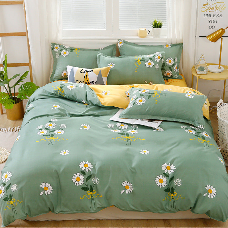Student Dormitory Single Duvet Cover Set - Autumn & Winter Bedding
