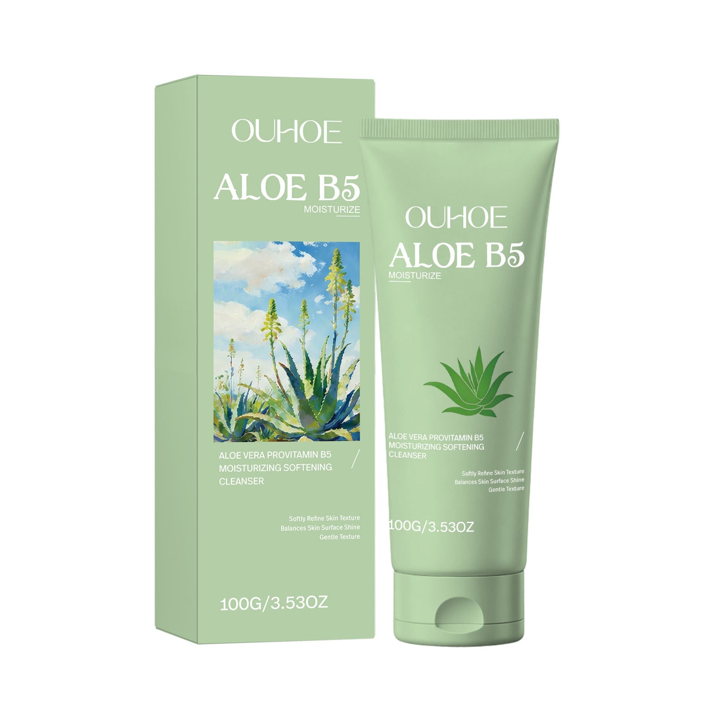 Moisturizing Softening Facial Cleanser 100g - Gentle Skin Care