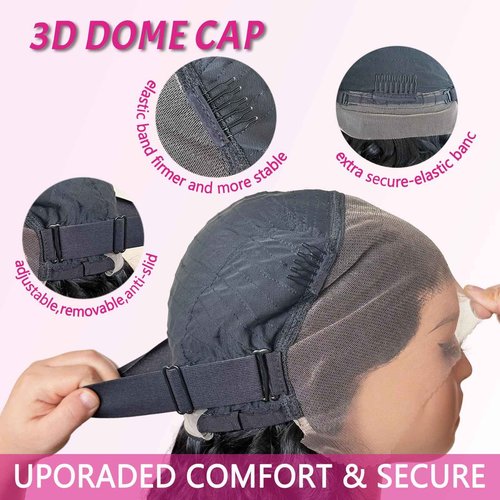 ijoy Kinky Curly Wig Human Hair 13x4 Lace Front Wigs 180 Density, 14 Inch Pre Plucked Afro Curly Human Hair Wig for Women, Natural Black, 4a/4b, Full and Thick(14inch)