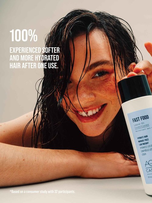 AG Care Fast Food Leave On Conditioner, 33.8 Fl Oz