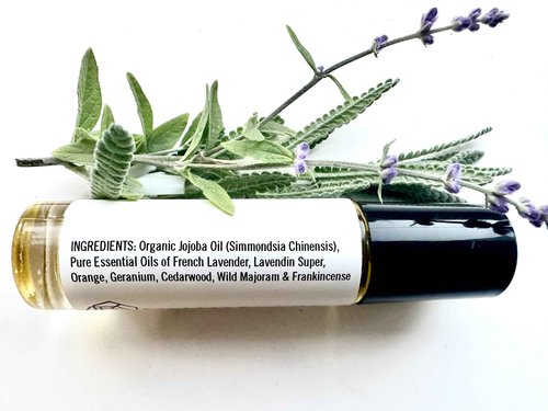 Botanical Perfume Oil Gift Set – Rose, Honeysuckle & Lavender Roll-Ons | Natural Jojoba-Based Fragrance Trio, 10ML Each