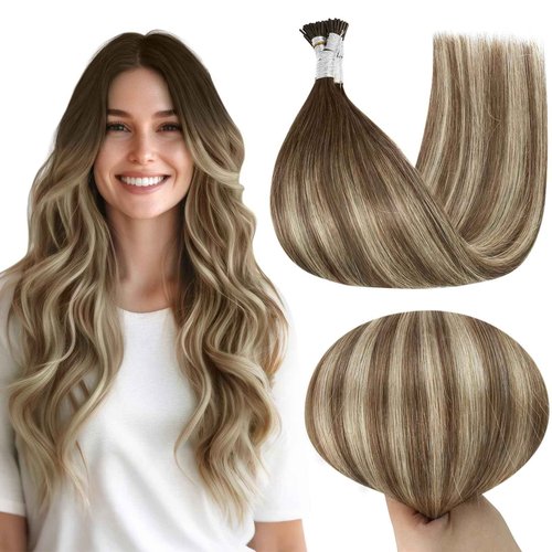 Full Shine U Tip and I Tip Hair Extensions 20 Inch