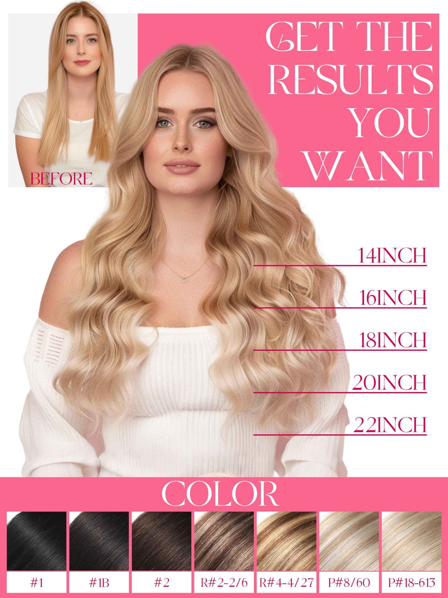 Lacer Double Invisible Weft PU OVO Human Hair Extensions 16in Butterfly Extensions Human Hair Chocolate Brown To Caramel Blonde With Brown Roots Glueless Micro Beads Tape Width 31.5" For Women 100g