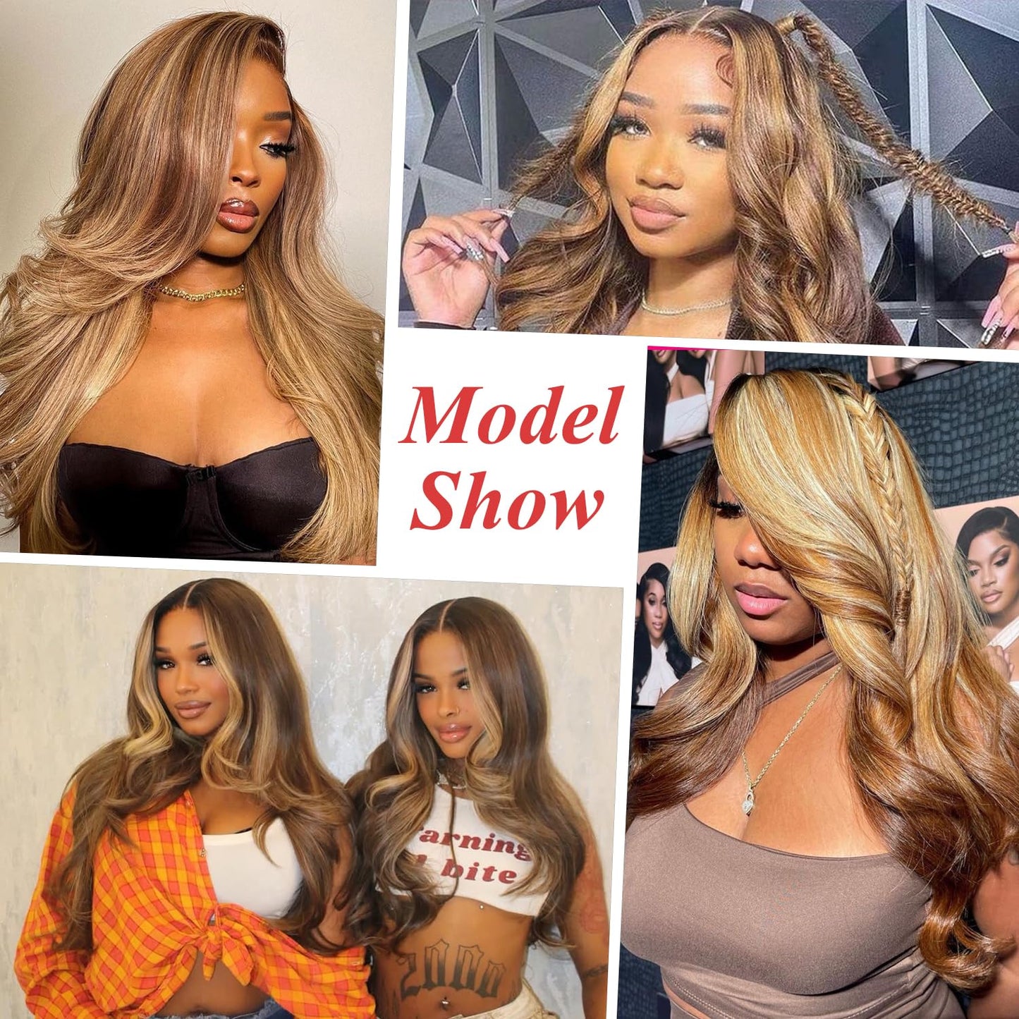 13x4 Body Wave Ombre Lace Front Wigs Human Hair for Women 180% Density HD Transparent Lace Front Honey Blonde Wig Human Hair Pre Plucked with Baby Hiar 4/27 Color Glueless Wigs Human Hair 22inch