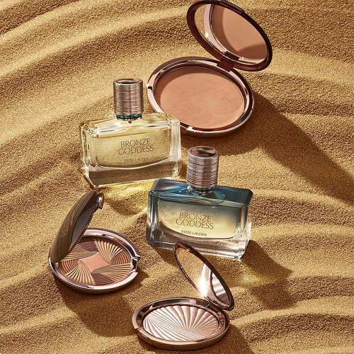 Estée Lauder Bronze Goddess Nuit Eau de Parfum Spray with notes of Ylang Ylang, Jasmine Sambac & Salted Coconut | Perfumes for Women, 1.7 Fl Oz