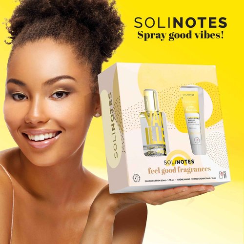 Solinotes Paris Vanilla Gift Set - Eau de Parfum 50ml and Hand Cream 30ml Clean Beauty France