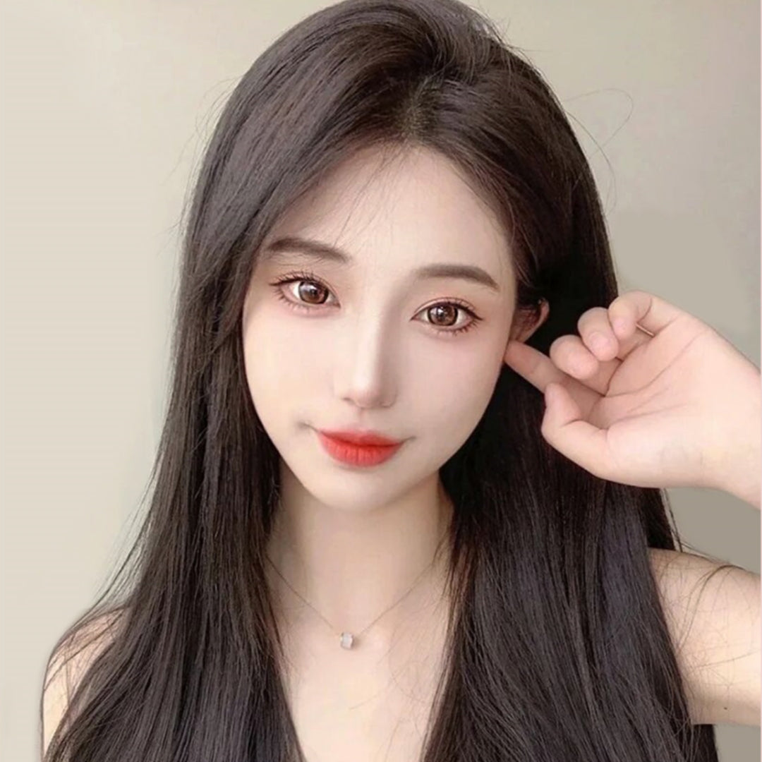 U-Shaped Human Hair Wig Piece - Seamless & Invisible Hair Extension