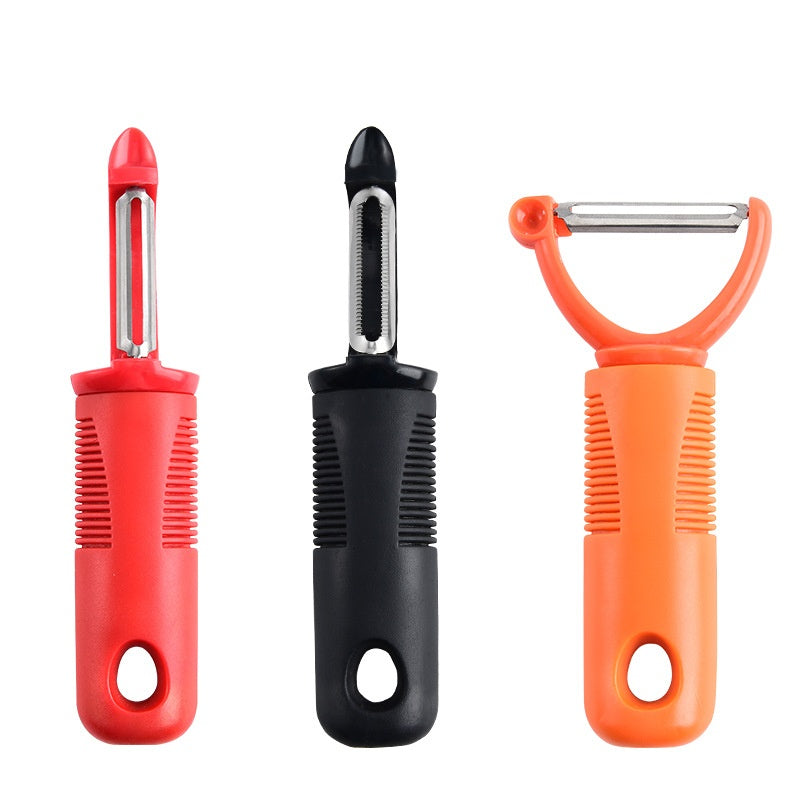 Stainless Steel Fruit and Vegetable Peeler - Multi-Color Options