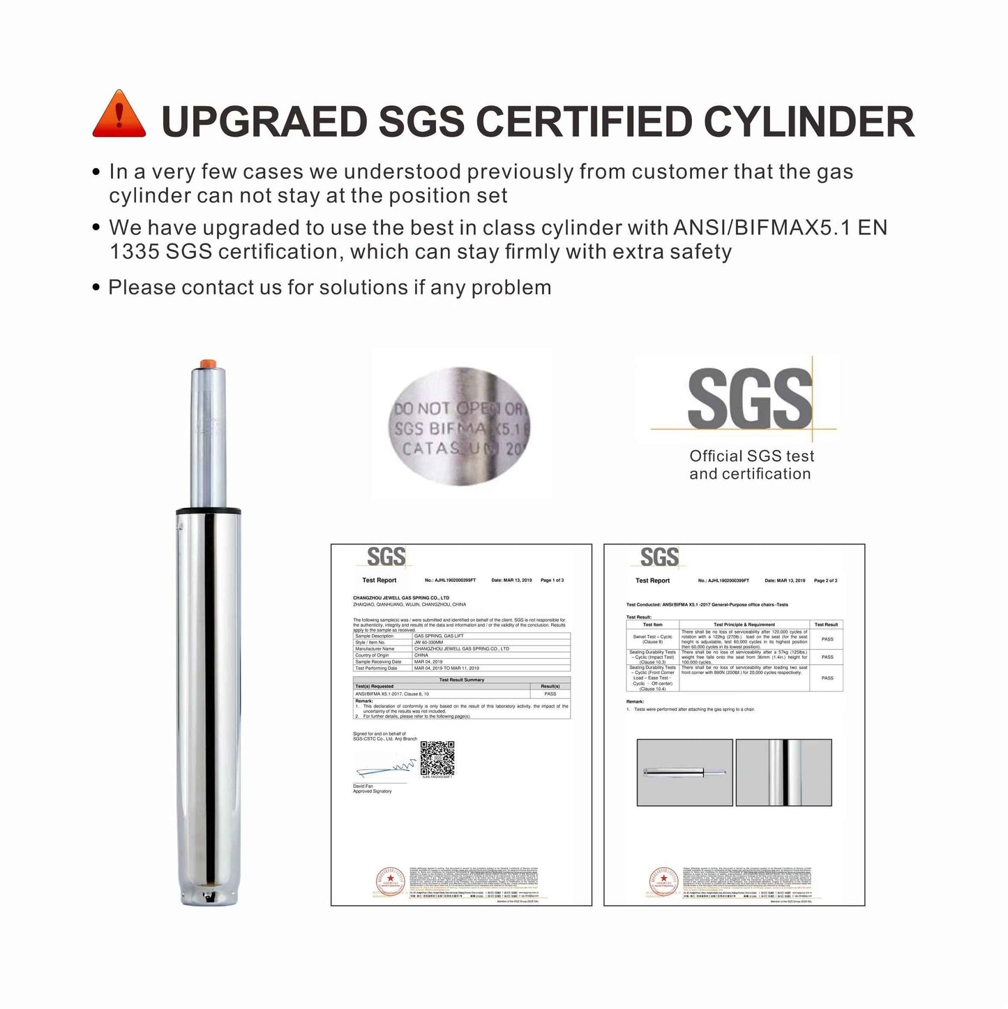 Grace&Grace Height Adjustable Rolling Stool with Wheels and Extra Large Seat for Ultimate Comfort for Salon, Studio, Shop, Kitchen