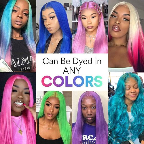 Blonde Human Hair 613 Lace Front Wigs with Baby Hair 20 inch 150% Density Blonde Wigs Human Hair Long Straight 13x4x1 Transparent Lace Wigs for Black Women T part Natural Hairline