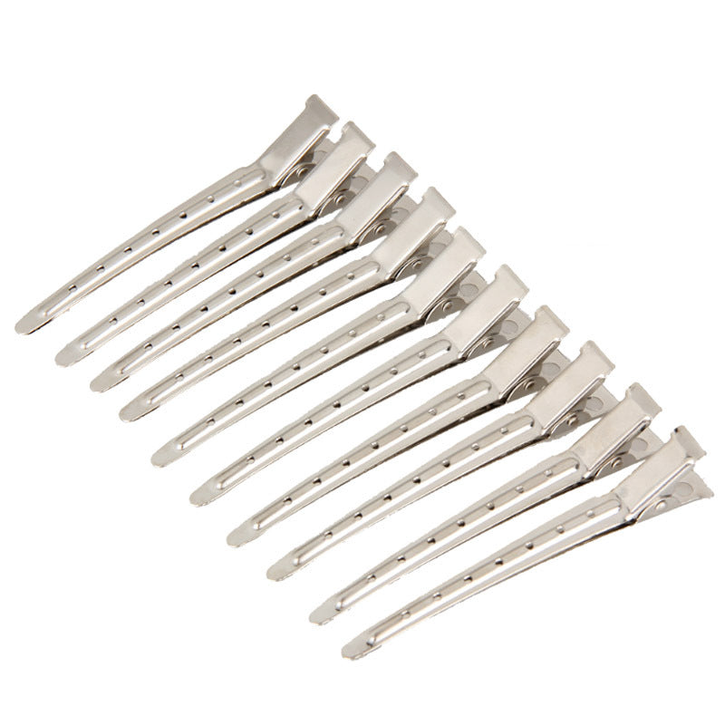 Stainless Steel Hair Clips - Duckbill Barrettes