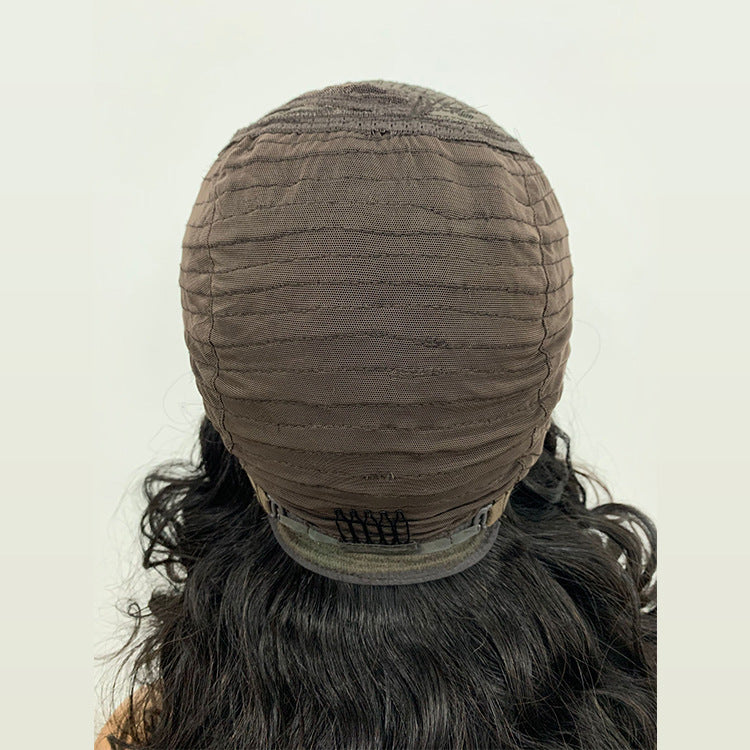 Black Human Hair Lace Wig for Women - Ombre Curly Bobo1b30 Style