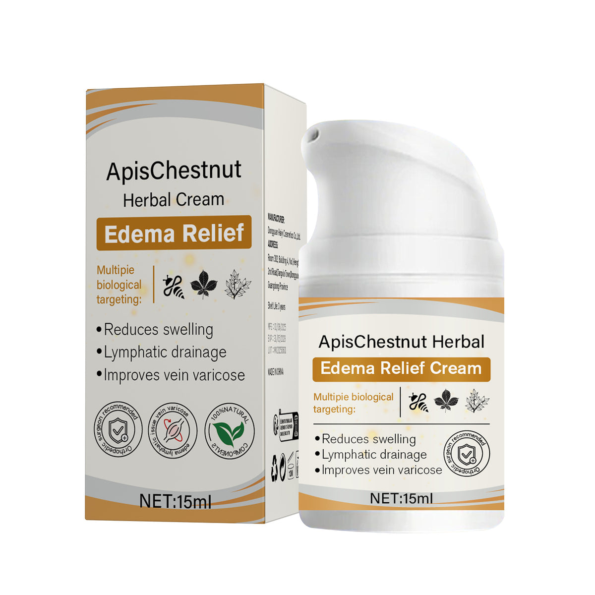 Herbal Mild Relieve Leg Discomfort Moisturizing Skin Daily Massage