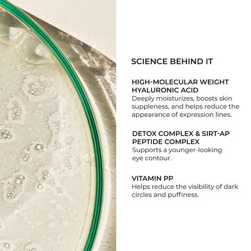 Natura Bissé Diamond Cocoon Sheer Eye, Anti-Aging Tinted Eye Cream, Rejuvenates, Hydrates & Conceals, 0.3 Oz