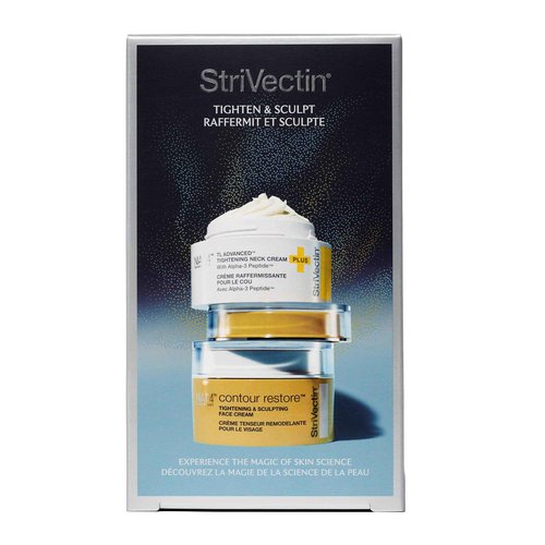 StriVectin TL Advanced™ Holiday Duo Tighten and Sculpt Kit, Brighten and Lift Skin Tone, Peptides and Hyaluronic Acid