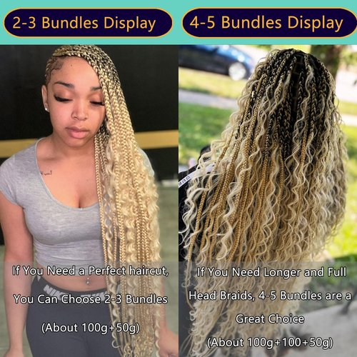613 Blonde Braiding Hair 22 Inch 100g Deep Water Wave Bulk Human Hair for Braiding Curly Human Hair for Boho Braids Wet and Wavy Human Hair Extensions No Weft Micro Braiding Hair