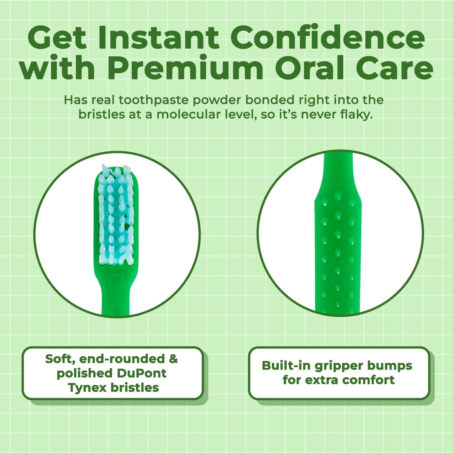 Ortho ReadyBrush Prepasted Individually Wrapped Toothbrush- Soft Orthodontic Gentle V-Trim Bristles for Braces, Gum Care - 144 Pack - Children or Adults Made in USA (144)