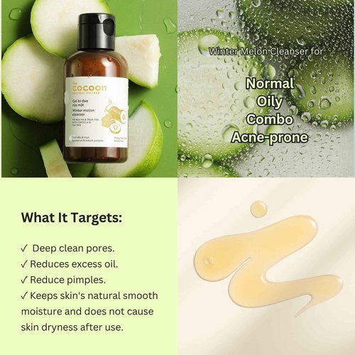 Winter Melon Mega Cleansing Set (SAVE 40%): 1x Micellar Water 16.9 fl oz, 1x Cleanser 10.5 fl oz, 1x Toner 10.5 fl oz