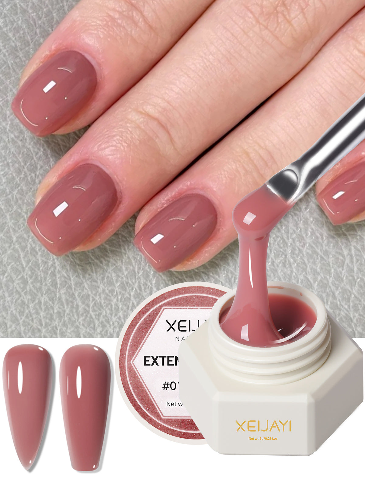 Canned Nail Extension Gel Solid Sculpting Nail Art Kit - Multiple Specifications